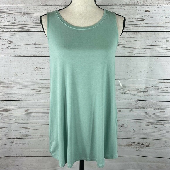 Style & Co. Tops - Style & Co Small S Tank Top Sleeveless Stretch Scoop Neck Mint Green New